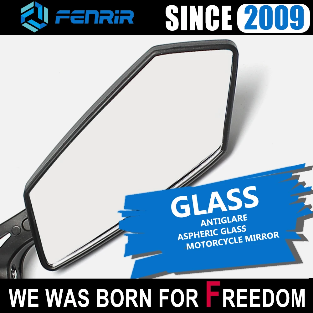 Руль мотоцикла заднего вида боковое зеркало Универсальное для Piaggio Honda Kawasaki Yamaha