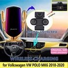 Новый автомобильный мобильный телефон, держатель для Volkswagen VW POLO MK6 AW 2018, 2019, 2020, подставка, телефонный кронштейн, вентиляционное отверстие, аксессуары для iphone