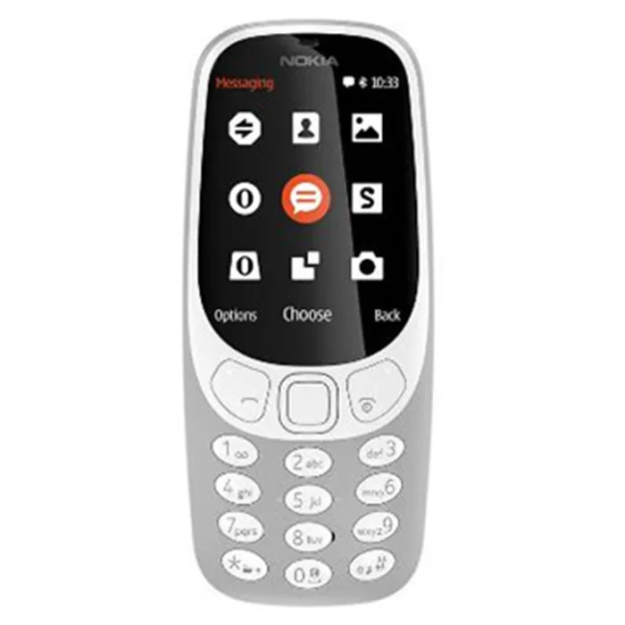 Разблокированный сотовый телефон Nokia 3310 (2017) две/одна Sim-карты экран 2 4 дюйма 2G GSM