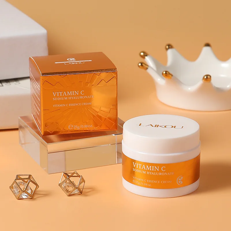 

Vitamin C Essence Cream Facial Whitening Remove Wrinkles Anti Oxidation Fade Fine Lines Shrink Pores Anti Aging Skin Care