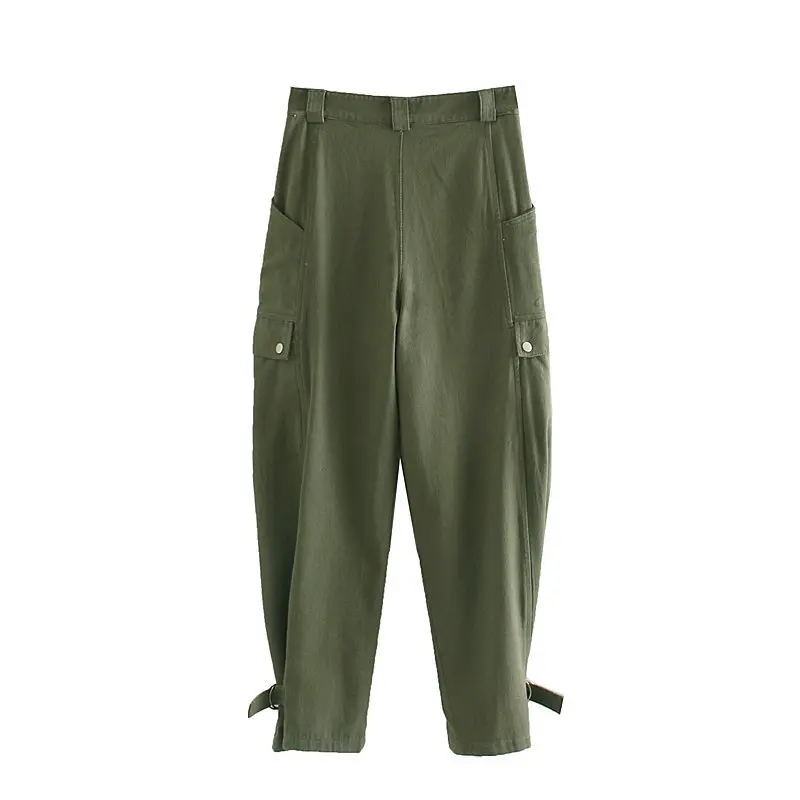 Модные женские повседневные штаны в европейском и американском стиле