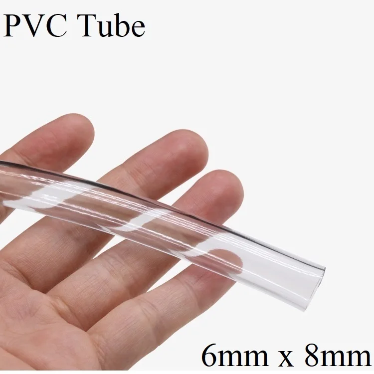 10 мм x 12mmPVC прозрачный мягкий Антифриз для труб шланг орошения сада полива