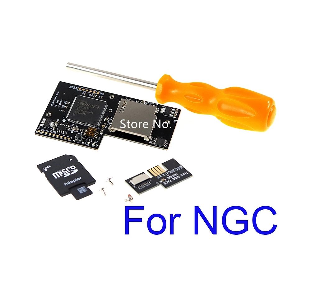 Замена для GC Loader Lite SD2SP2 адаптер TF кардридер NGC GameCube Mini DVD Drive | Электроника