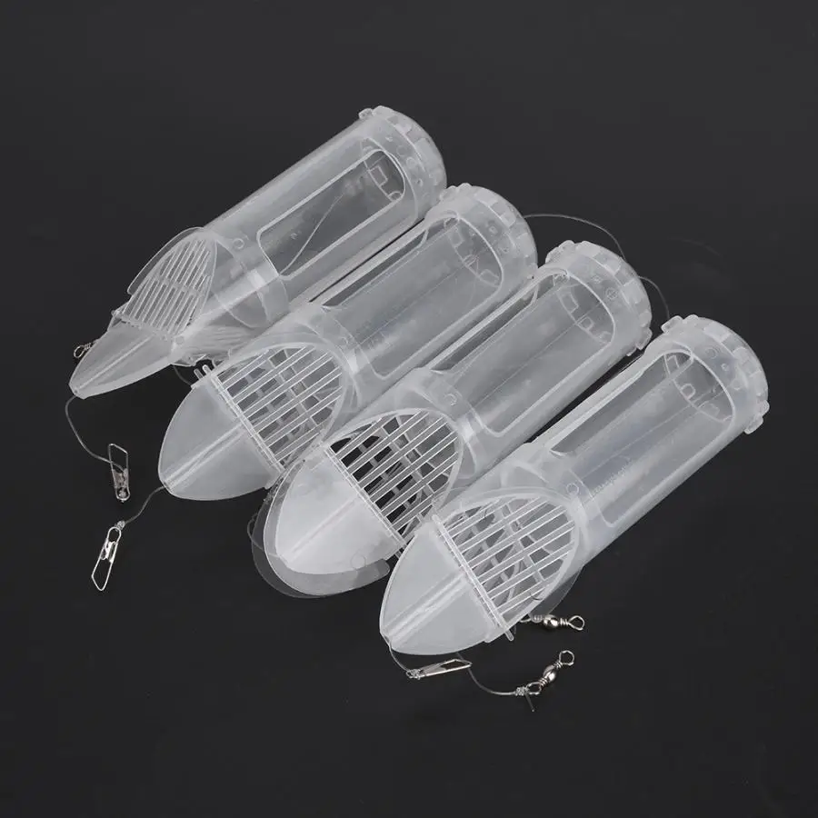 4 шт. Портативный Рыболовные катушки рыболовные приманки для ловли карпа корзина