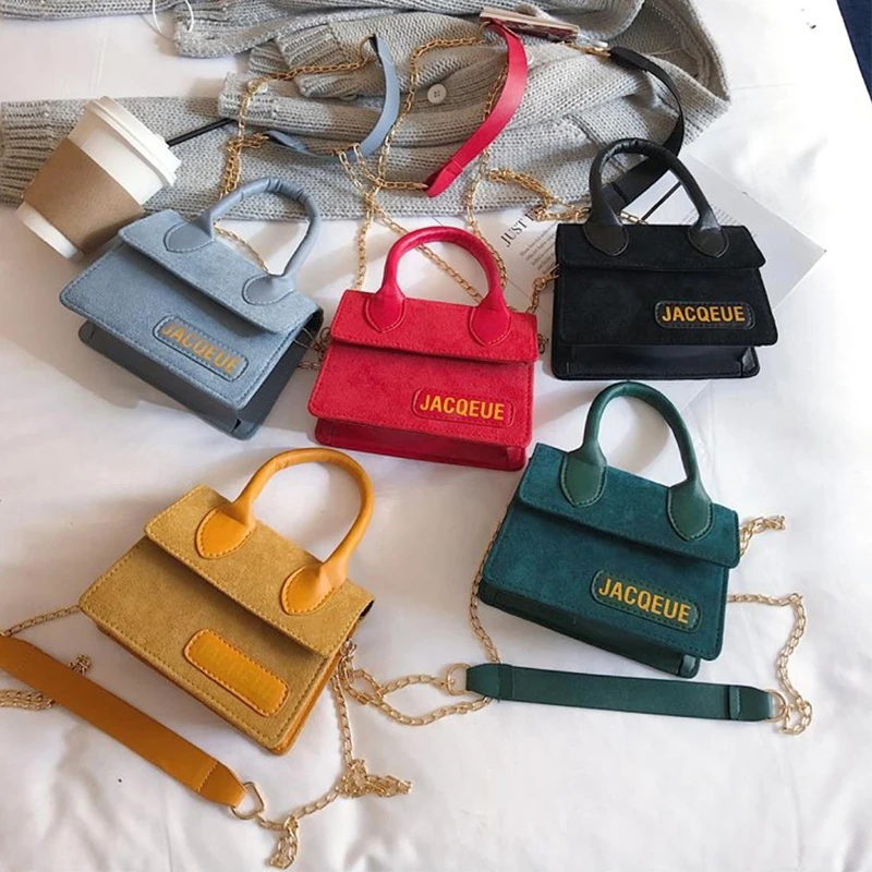 Новая роскошная нишевая сумка из искусственной замши PU текстурная модная