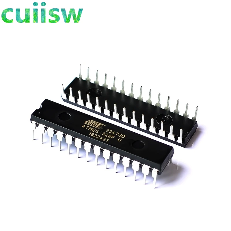 Фото 1 шт./лот ATMEGA328P PU чип ATMEGA328 микроконтроллер MCU AVR 32K 20MHz flash DIP 28|chip atmega328|flash chipavr mcu |