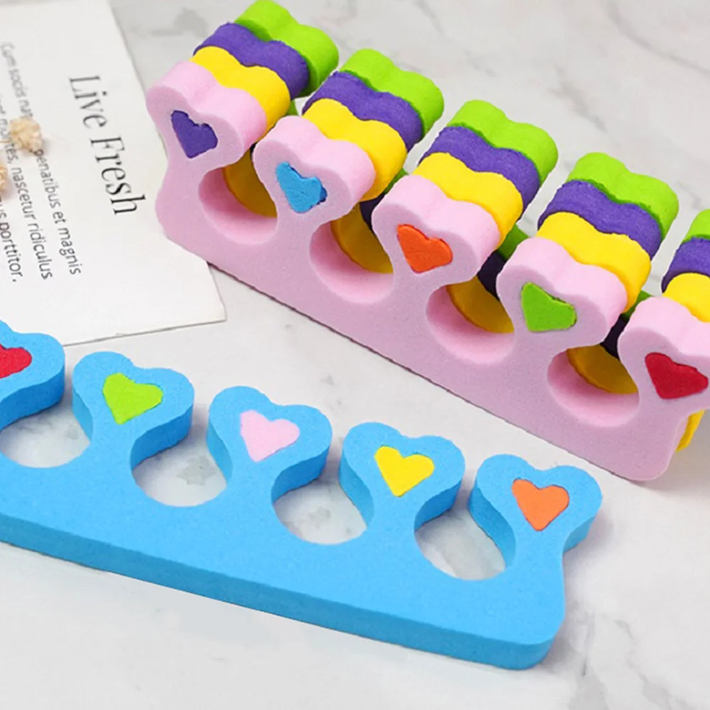 

24pcs Nail Toe Separator Manicure Toe Finger Divider Nail Art Supply for Salon