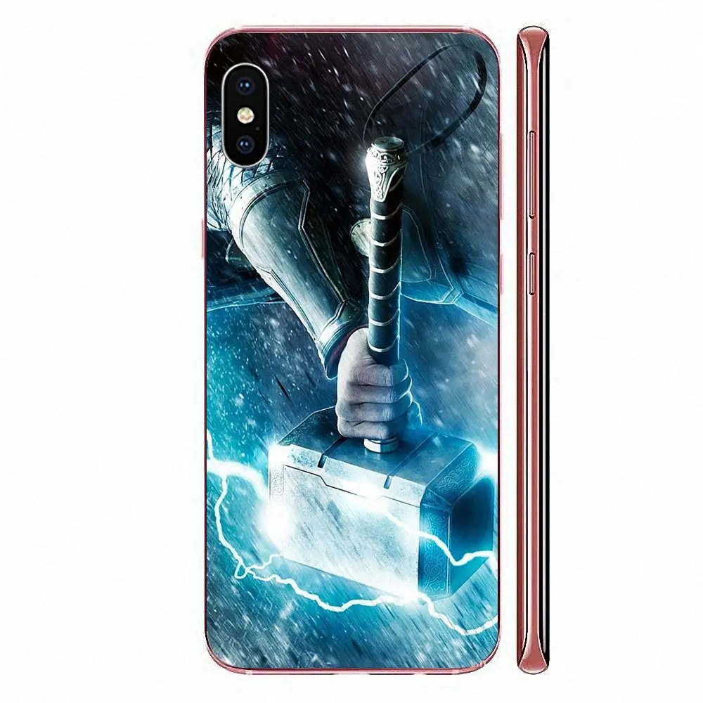 Transparent Soft Shell Loki Helmet Thor Hammer Luke 2 For Xiaomi Mi note 9 10 mi10 mi9 mi8 pro lite SE A1 A2 A3 CC9 CC9E 9T | Мобильные