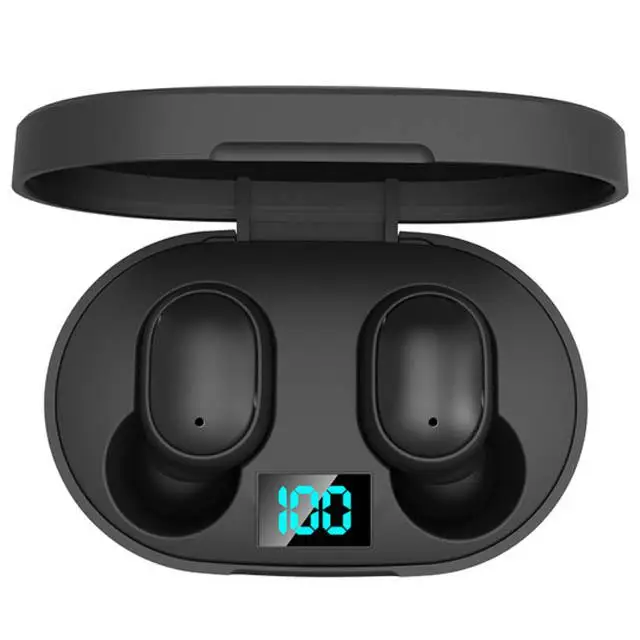HobbyLane E6S наушники-вкладыши TWS беспроводной Bluetooth 5 0 наушники 6D стерео светодиодный