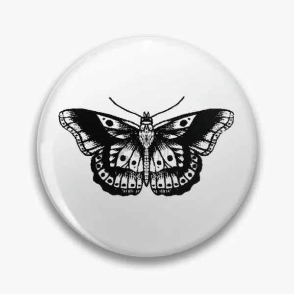 

black butterfly fqp Soft Enamel Pin Lapel Pin Gift Decor Badge Metal Brooch Collar Clothes Cartoon Creative Fashion Jewelry