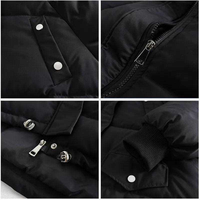 

Autumn and winter new style European and American warm fashion bread coat padded jacket, short short, wild padded coat trend