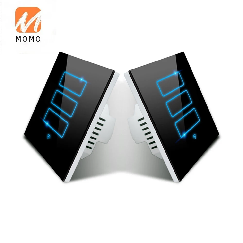 

Voice Control Waterproof Life Smart Led Glass Touch Wall Switch For Home Automation