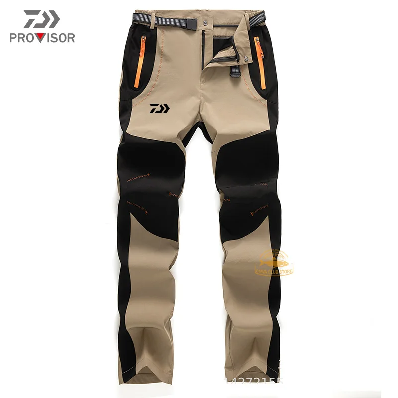 

DAIWA Men's Outdoor Quick Dry Pants Recreational Fishing Waterproof Pants Breathable Pants for Autumn Mountaineering