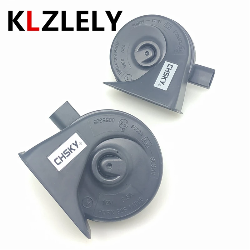 

410/510Hz For PORSCHE 995 Car snail horn 12V 110-125db Loud Waterproof