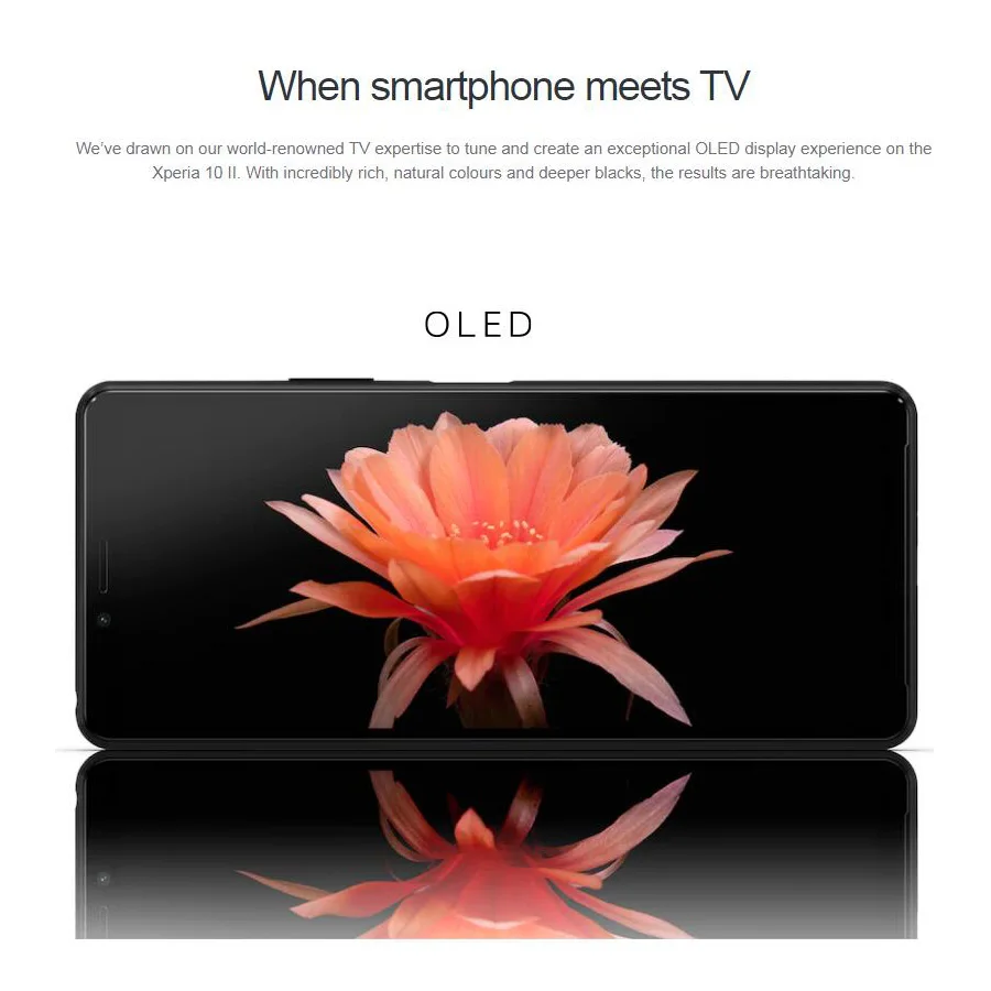 HK версия Новый Sony Xperia 10 II 4G Мобильный телефон 6 0 &quot4 Гб ОЗУ 128 ПЗУ OctaCore IP65/IP68 3600 мАч