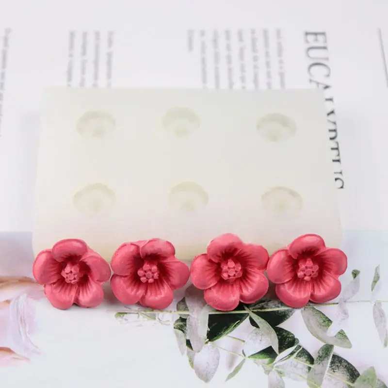 

Cherry Blossoms Flower Silicone Mold Resin Pendant Mold Jewelry Making Tools 87HC