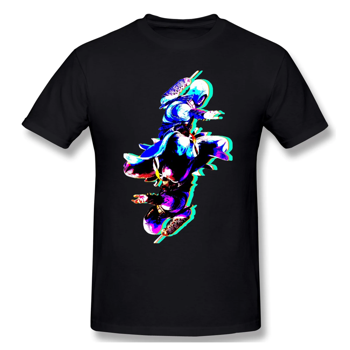 

Men assassins creed T-Shirts Funny Tops Assassin Pure Cotton Tees Harajuku tShirt