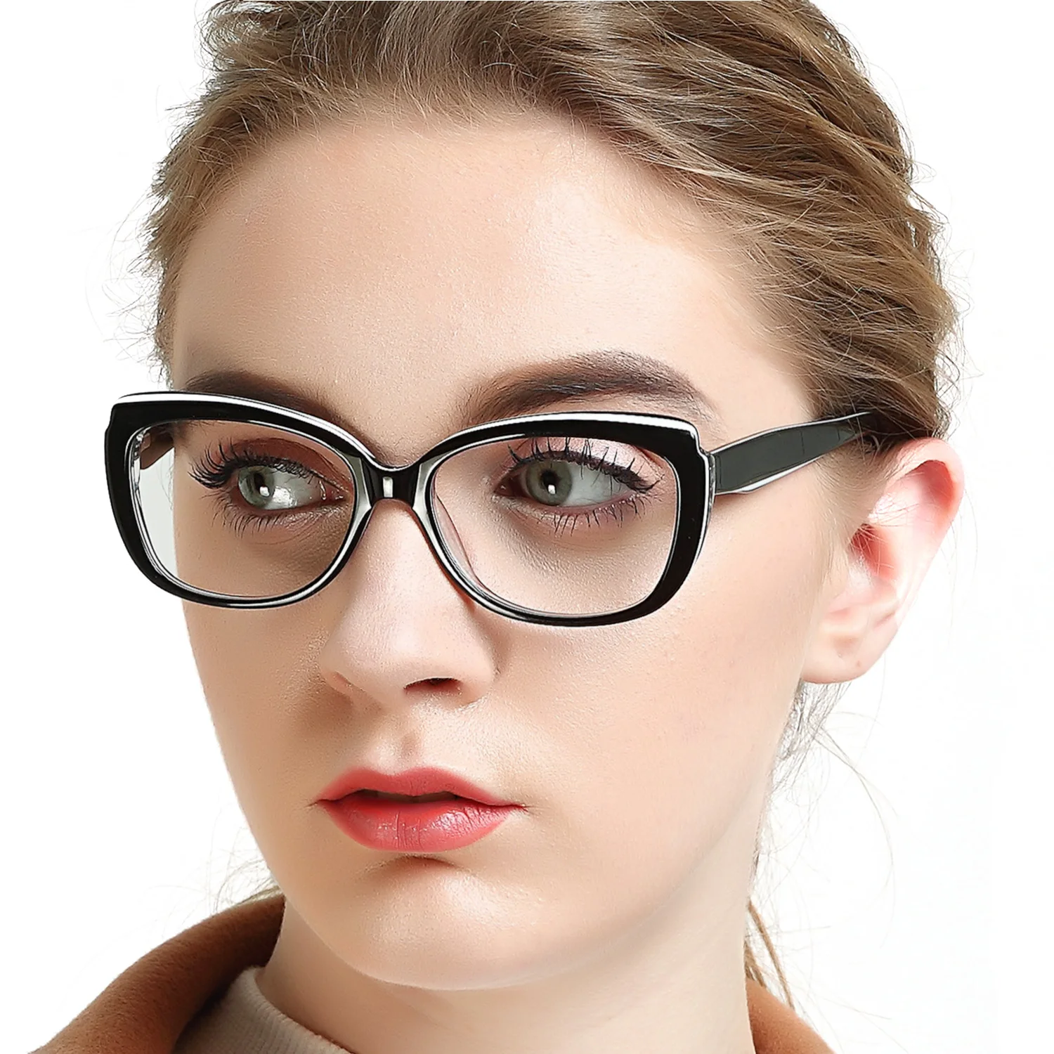 

OCCI CHIARI optical Glasses Women Prescription Eyewear Small Cat Eyes Eyeglasses Frames Clear Lens Fashion Myopia Spectacles
