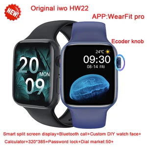 2021 hw22 iwo 13 pro smart watch women men series 6 heart rate smartwatch pk hw12 hw16 free global shipping