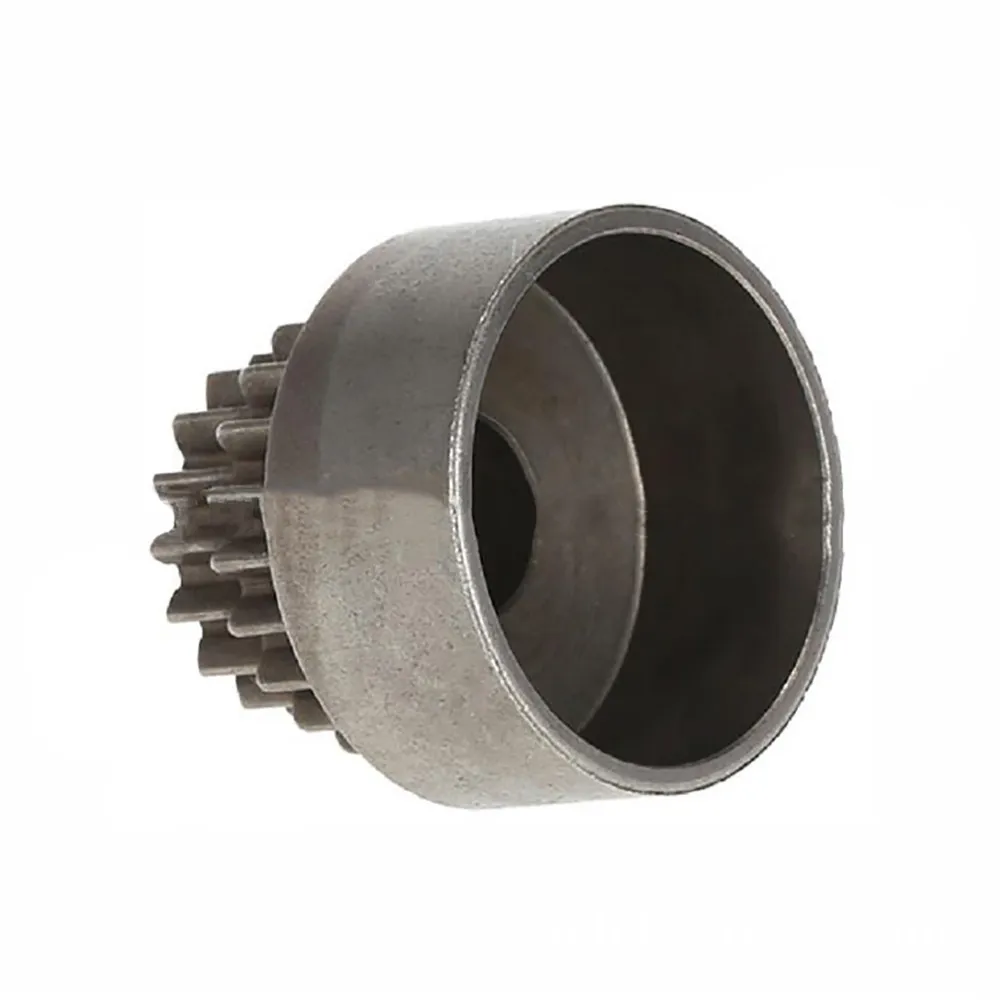 Металлический колокольчик сцепления двойная шестерня s Шестерня двигателя