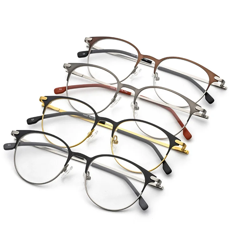 Оправа очков из титанового сплава мужские ультралегкие Женские винтажные