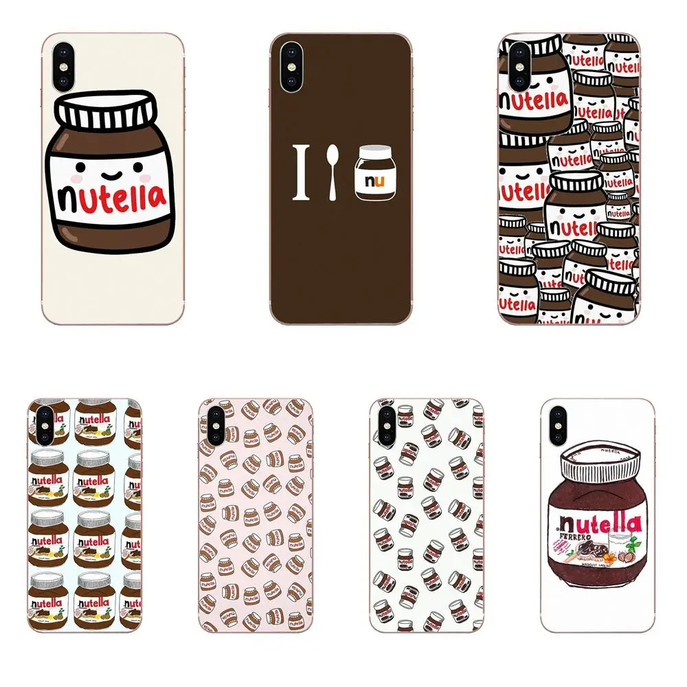 Tumblr Nutella Милая одежда для сна с милыми и забавными шутка Galaxy Alpha Note 10 Pro A10 A20 A20E A30 A40