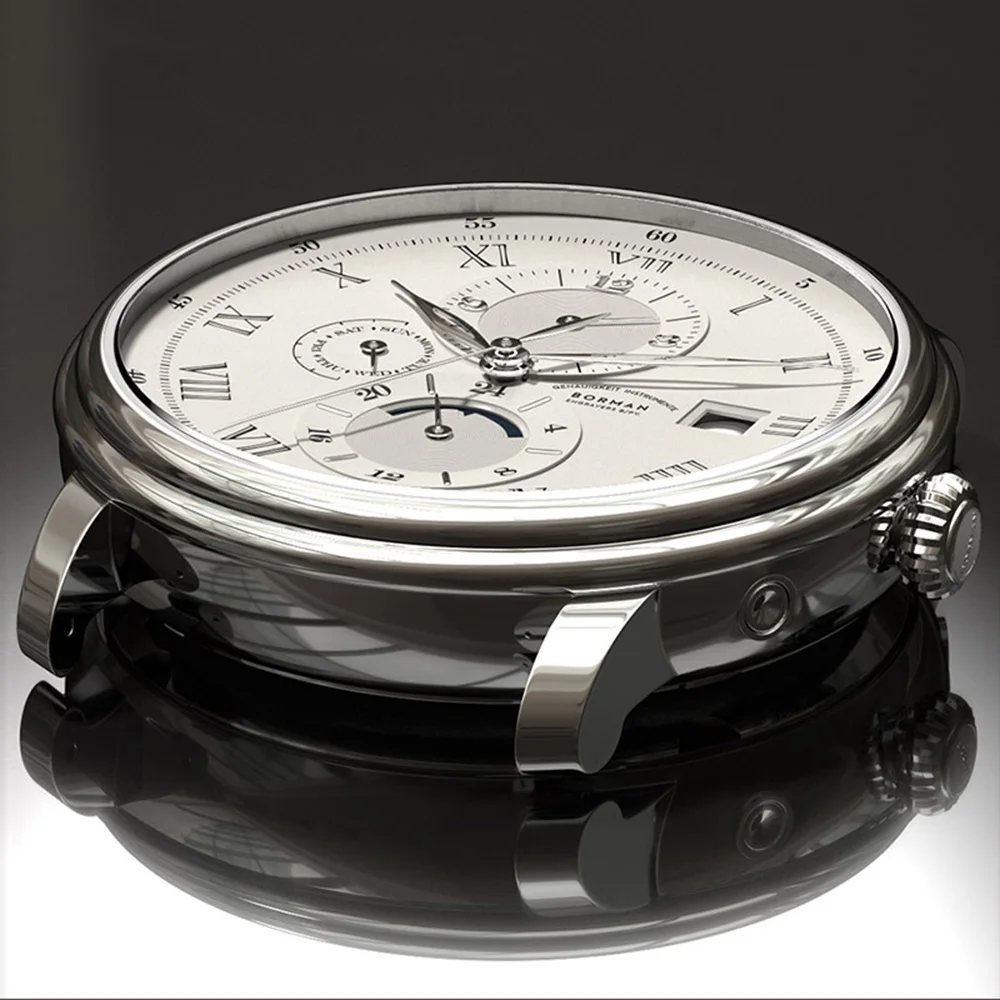 Часы наручные мужские автоматические Роскошные водонепроницаемые механические