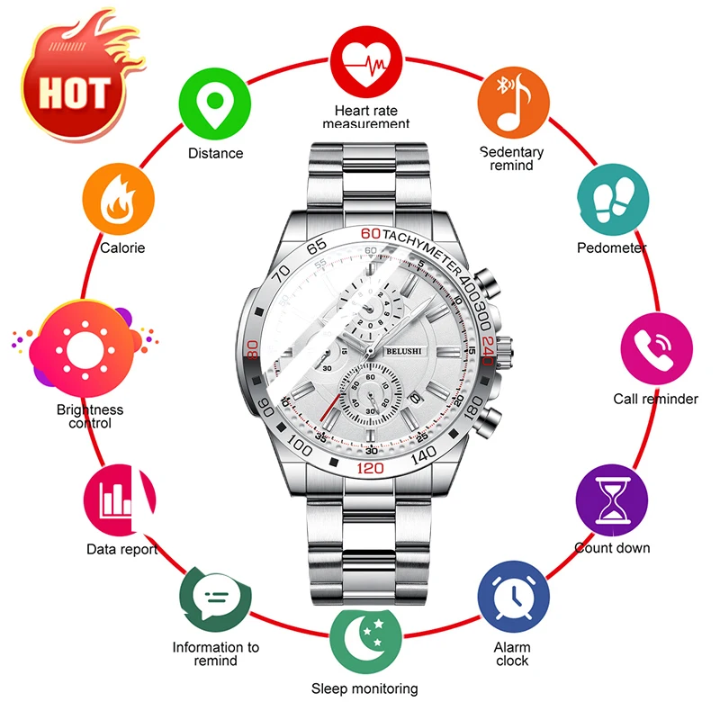 

CHYCET 2021 NEW Mekaniska Klockor Mechanical Watches Men's Automatic Watch Men Casual Luxury Fashion Stainless Steel Watch