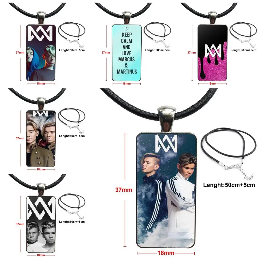 Модный стеклянный кабошон кулон ожерелье с женское стальное покрытие массивные