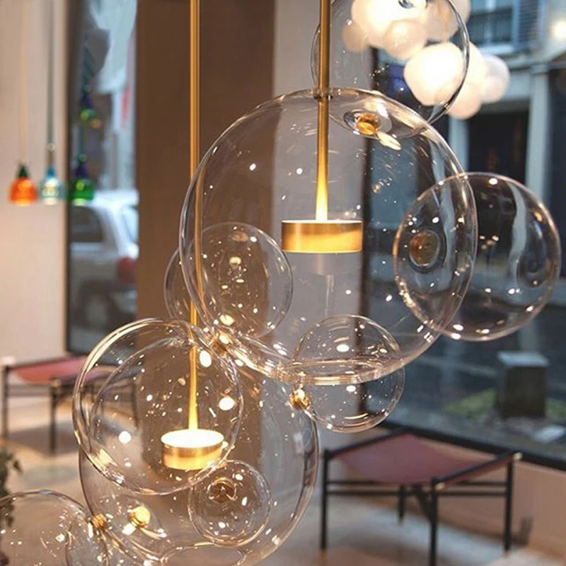 Люстра-шар в стиле INS ресторан скандинавский стиль микки люстра для гостиной