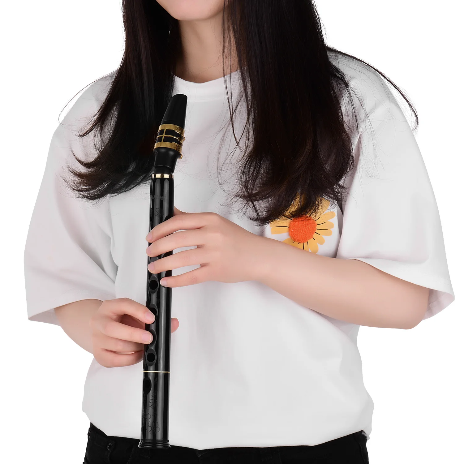 HiXing C Key Mini Pocket Saxophone Sax ABS Material with Mouthpieces 10pcs Reeds Carrying Bag Woodwind Instrument | Спорт и
