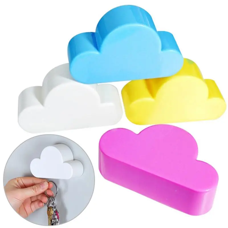 

Magnetic Hooks Keys Securely Home Storage Hooks Wall Key Holder Home Storage Holder Creative Cloud Shape Magnets Magnetic Hooks