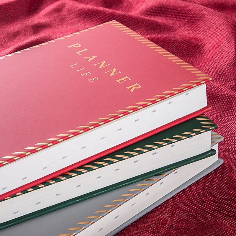 Agenda планировщик Органайзер A5 план дневник записная книжка и журнал Роскошные еженедельные ежемесячные записная книжка 365 путешествия бизнес-руководство