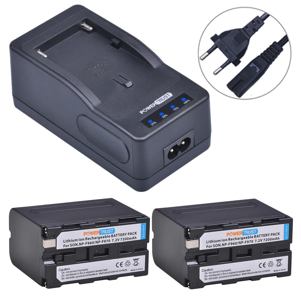 1x7200 мА/ч, NP-F970 NP-F960 NP F970 NP F960 Батарея+ Ультра светодиодный устройство для ускоренной зарядки для SONY F930 F950 F770 F570 NP-F750 NPF770