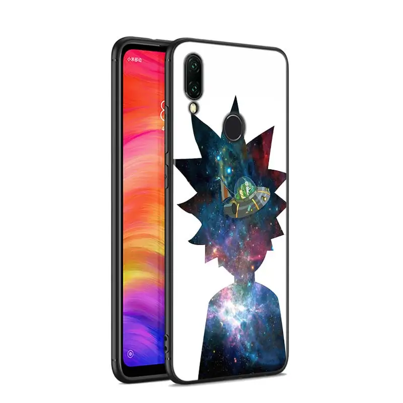 Черный силиконовый чехол Рик и Морти модный для Xiaomi Redmi Note 8 7 6 5 4X4 K20 Pro 7A 6A 6 S2 5A Plus чехол для телефона - Цвет: Style 09
