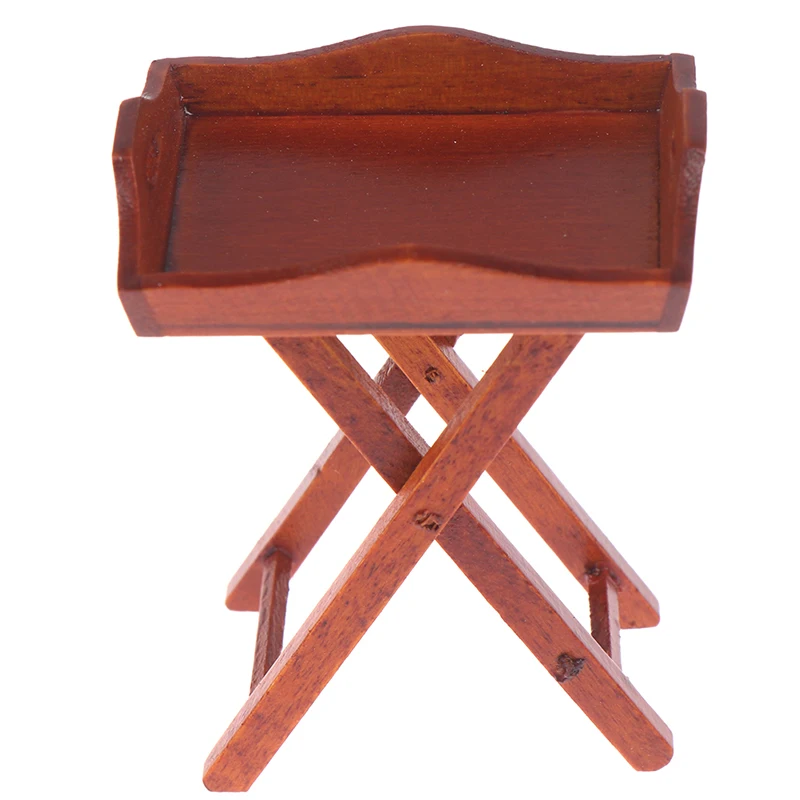 1:12 Миниатюрная модель кукольной мебели кухонный деревянный поднос еда