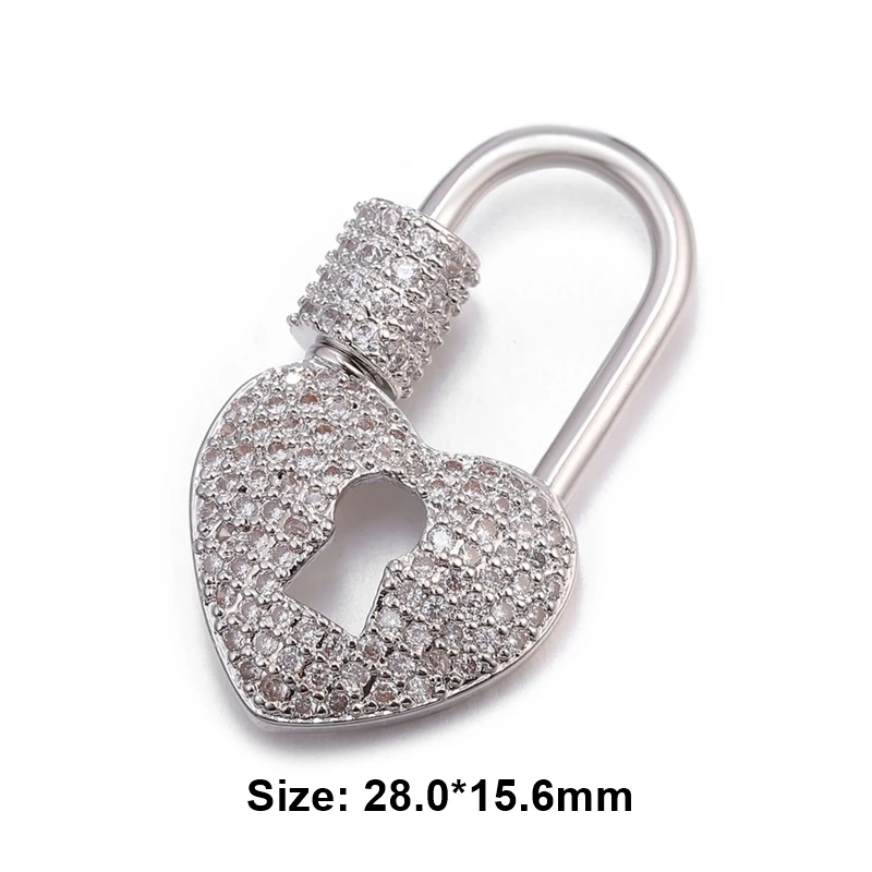 White Gold Juya DIY застежки для ювелирных изделий, принадлежности, Застежка ручной работы, застежка для лобстера, аксессуары для роскошного рукоделия, бисероплетение, изготовление ювелирных изделий - Цвет: White Gold