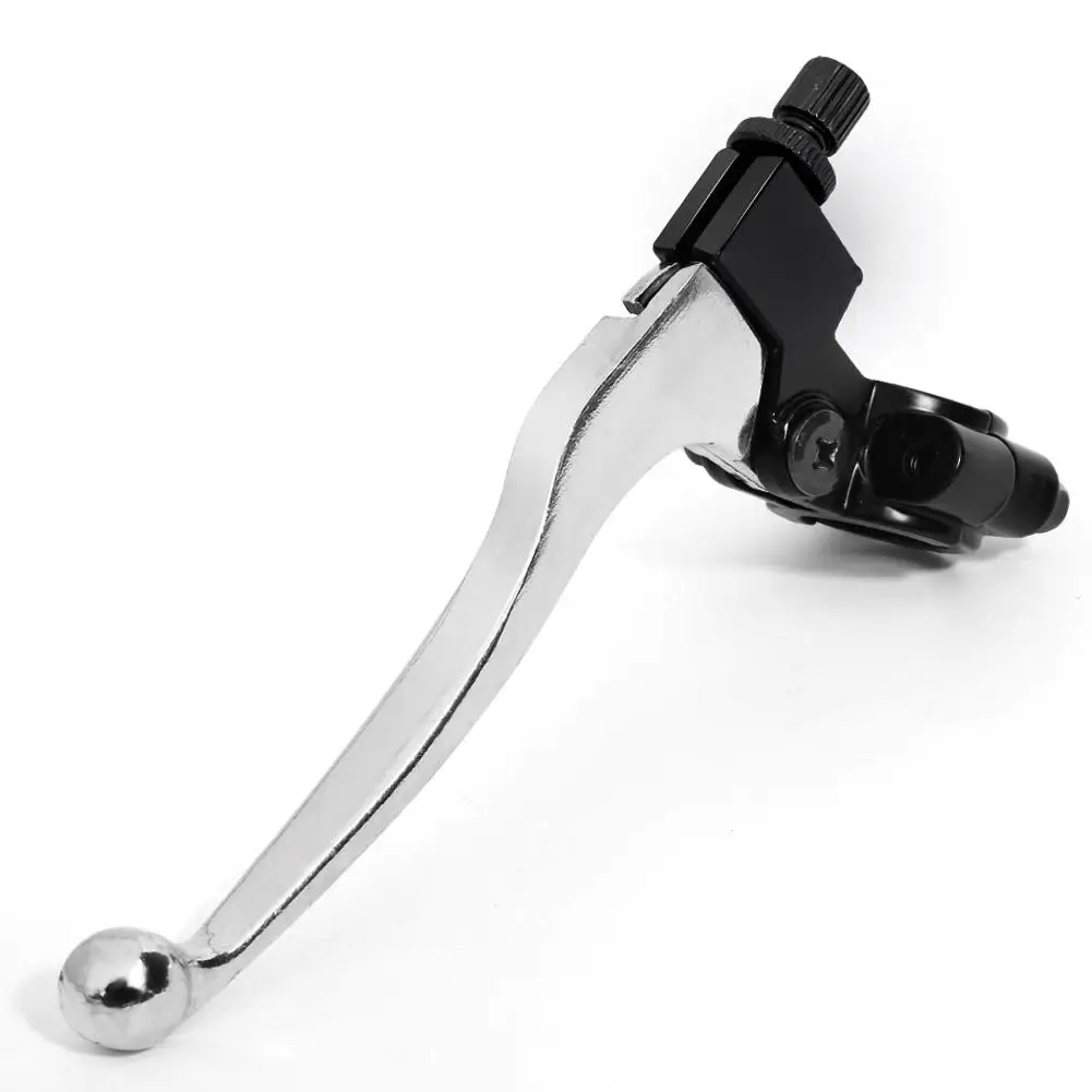 

Aluminum Lever Left 7/8 Inch Handlebar Clutch Lever for Pit Dirt Bike Motorcycle ATV With Standard 22mm Handlebars Silver Black