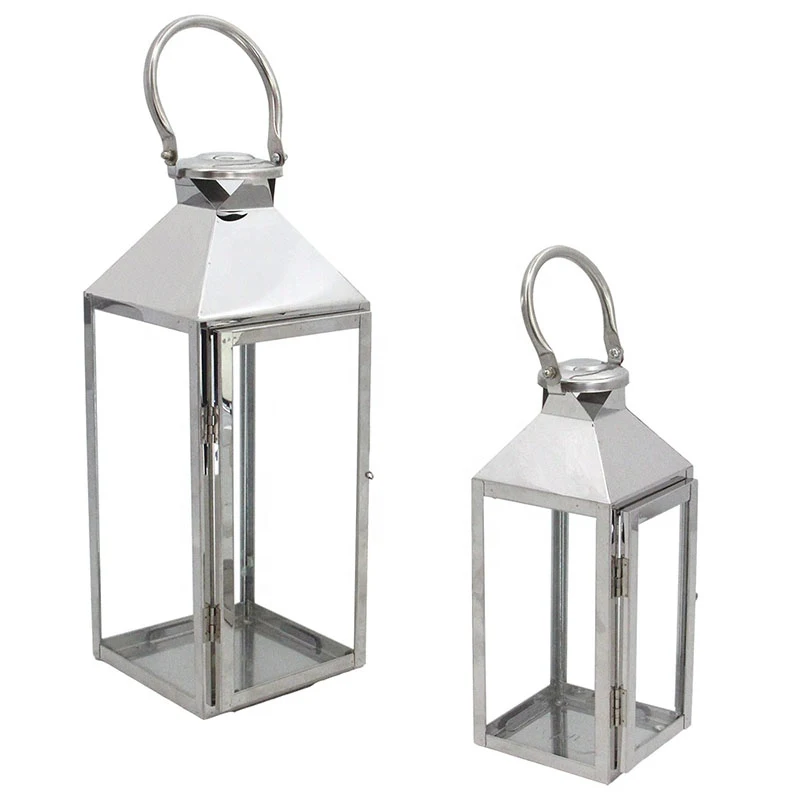 

Scandinavian Candle Holders Rose Gold Stainless Steel Candlestick Glass Wind Lamp Candle Holder Romantic Wedding Home Decoration