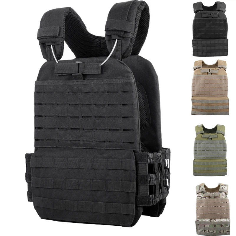 Тактический Жилет Molle боевой штурмовой носитель для страйкбола военный