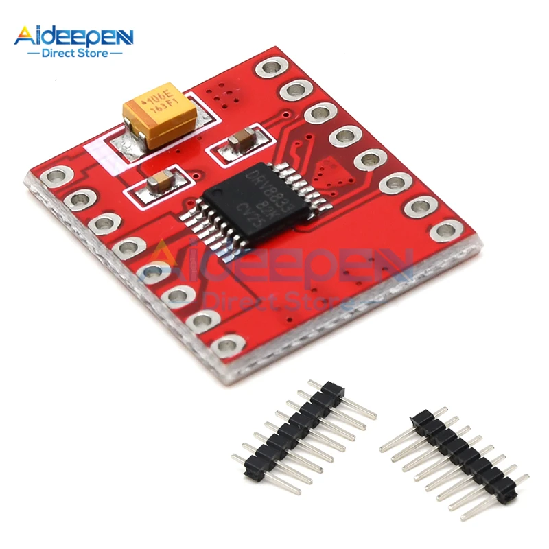 DRV8833 плата двигателя постоянного тока 1 шт. модуль двойной драйвер 1A TB6612FNG для микроконтроллера Arduino лучше чем