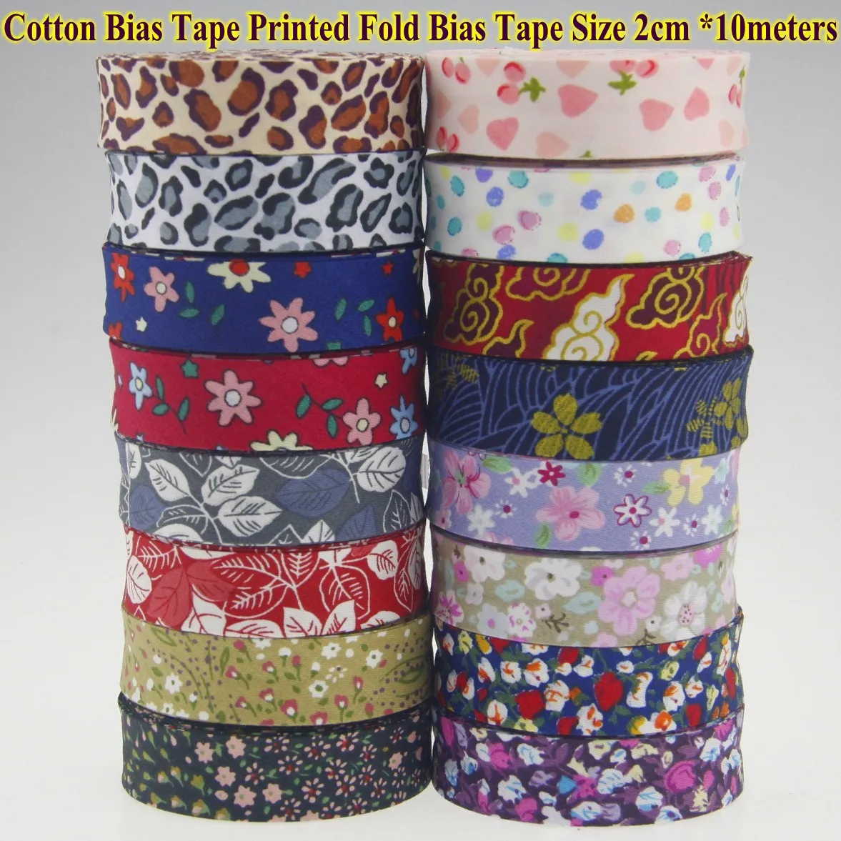 Бесплатная доставка лента из 100% хлопка с рисунком размер: 20 мм 3/4 дюйма 10 метров