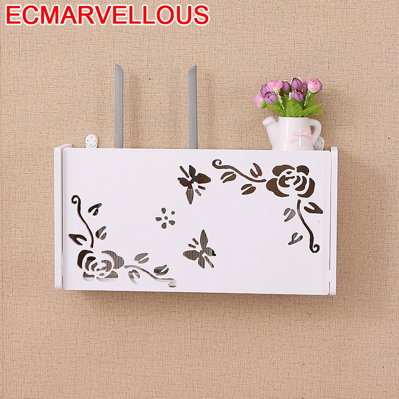 

WIFI Europe living room wireless shielding router multifunctional socket cover shelf cabinet storage stacks box rack hanger