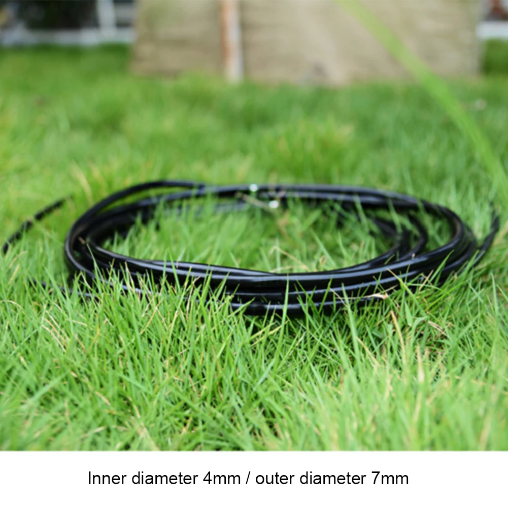 

50m 4/7mm Hose PVC Water Pipe Irrigation Tube Garden Water Drip Hose Irrigation System Watering Systems for Greenhouses Watering