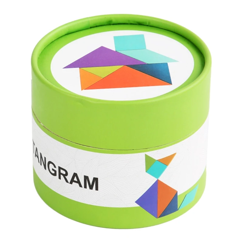 

Пазл головоломка Tangram T-образная детская развивающая игрушка для детского сада
