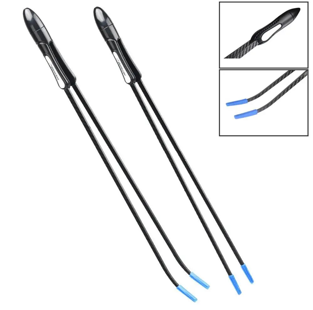Vastaucean-Pinzas de fibra de carbono para agua salada marina, pinzas de 495mm, coderas y rectas-0