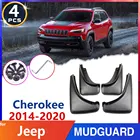 Для Jeep Cherokee KL 2014  2020 2015 2016 2017 2018 2019 5th Tire Fender Mud Flap Guard Брызговики автомобильные товары