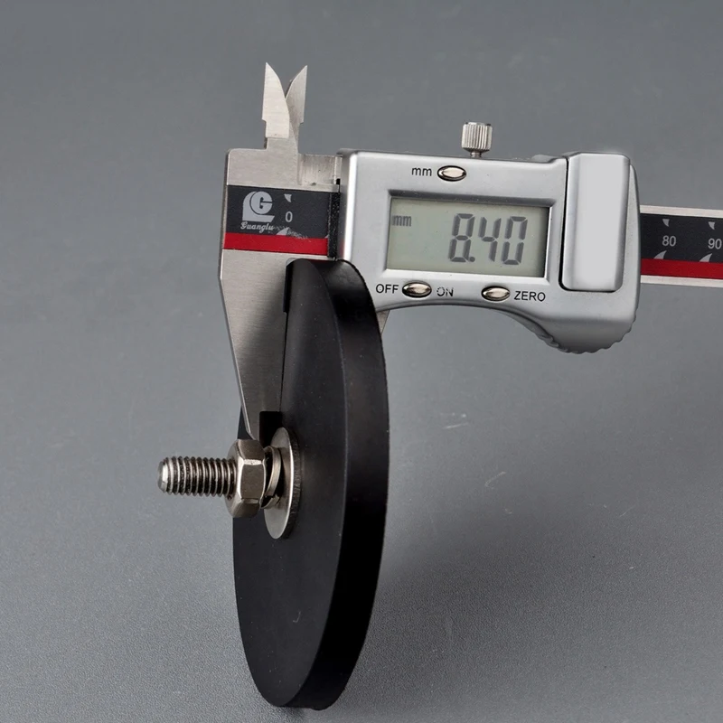 Мощный Неодимовый магнит 2 шт. 45 кг диск резина стоимость D88x8Mm M8 резьба защита