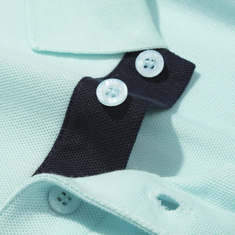 

2021 Summer New Thin Short Sleeve Men's Lapel T-Shirt,Simple Gentlemanly Polo,Young And Energetic,Smart Casual B229-7727