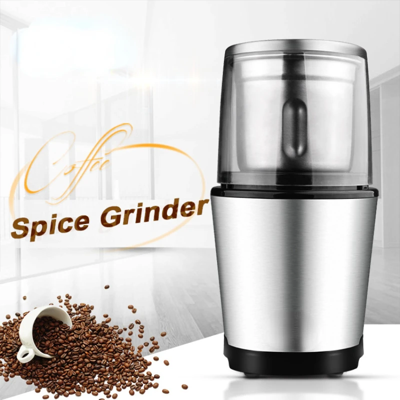 

Household mini stainless steel coffee grinder portable automatic coffee grinder